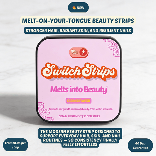Daily Beauty Strips — with Biotin, Folate & Vitamin D3 - Switch Strips