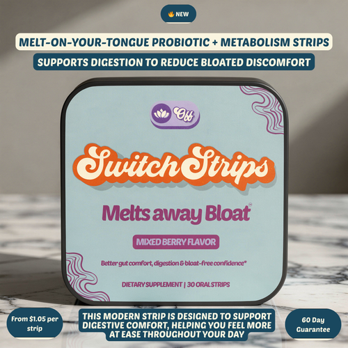 Digestive Support Strips — with Probiotics & Prebiotics