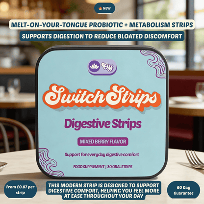 Digestive Support Strips — with Probiotics & Prebiotics - Switch Strips