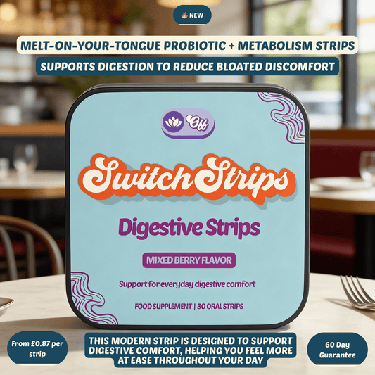 Digestive Support Strips — with Probiotics & Prebiotics - Switch Strips