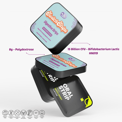 Digestive Support Strips — with Probiotics & Prebiotics - Switch Strips