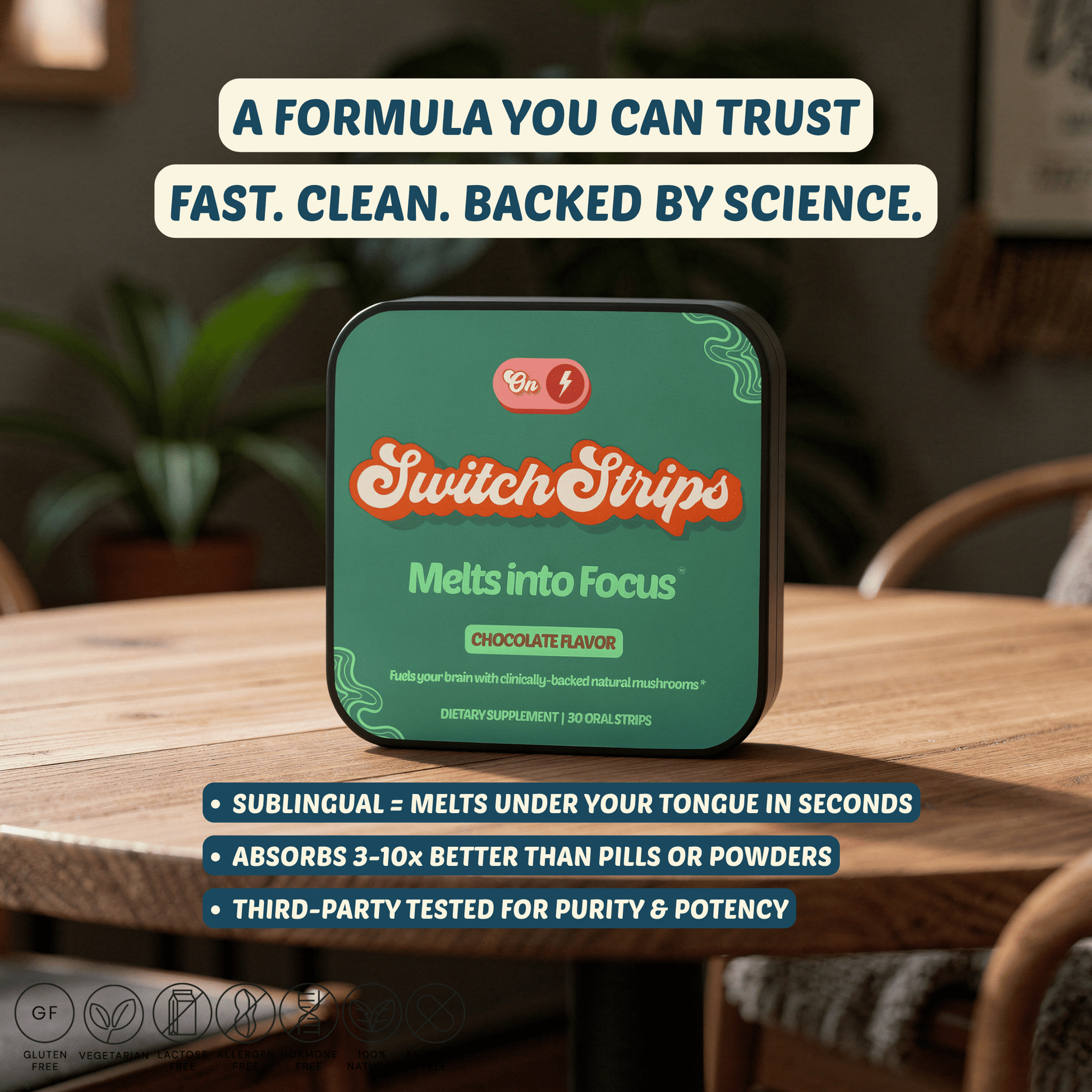 Melts into Focus - Switch Strips