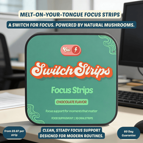 Focus Routine Strips — with Functional Natural Mushrooms  - Switch Strips