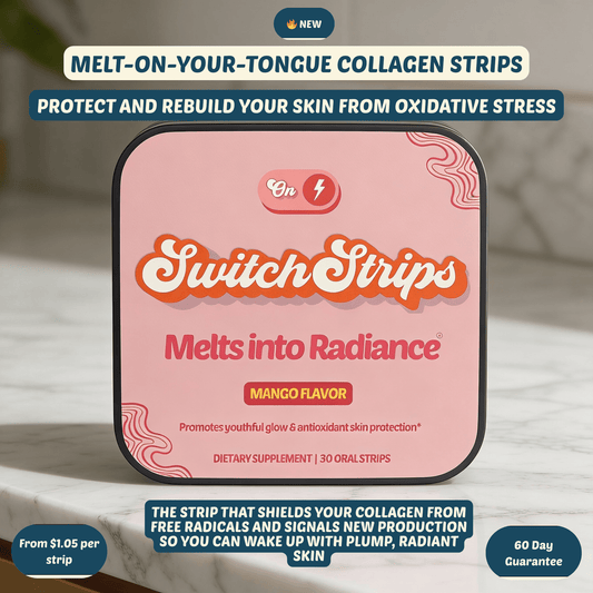 Melts into Radiance - Sublingual Collagen Strips - Switch Strips