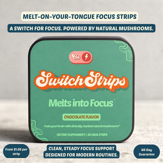Focus Routine Strips — with Functional Natural Mushrooms 