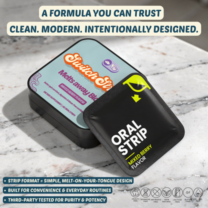 Digestive Support Strips — with Probiotics & Prebiotics