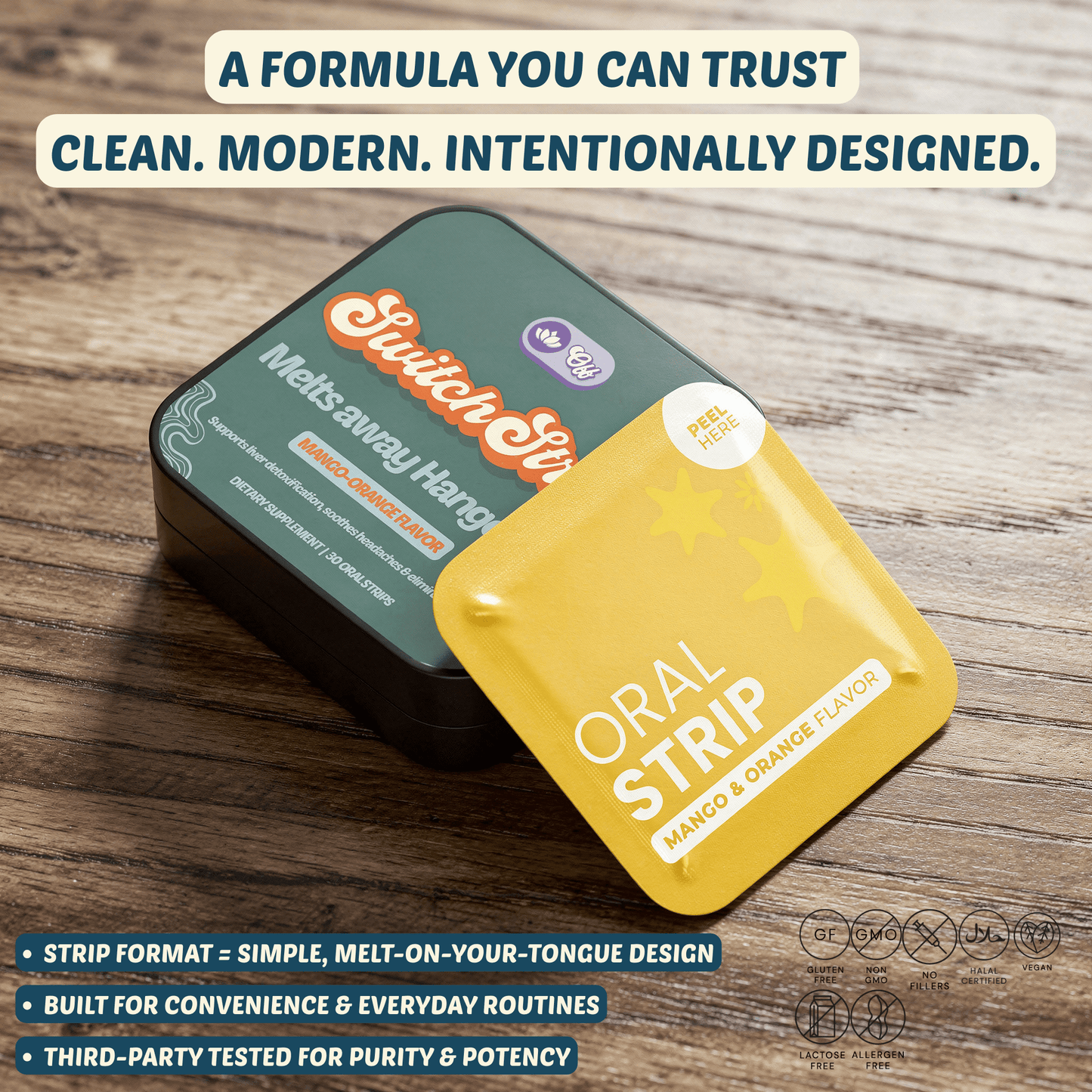 After - Party Strips — with Botanical Extracts - Switch Strips