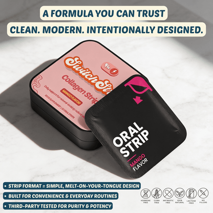 Collagen Routine Strips — with Collagen Peptides & Vitamin E - Switch Strips