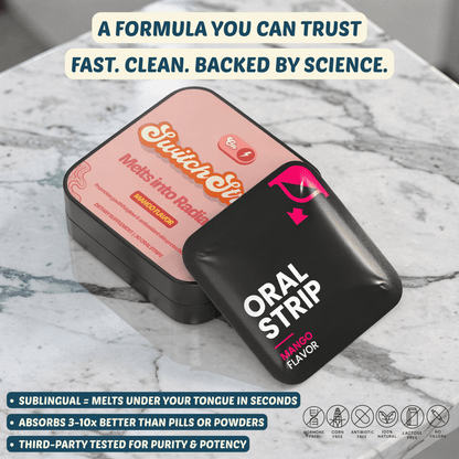 Melts into Radiance - Sublingual Collagen Strips - Switch Strips