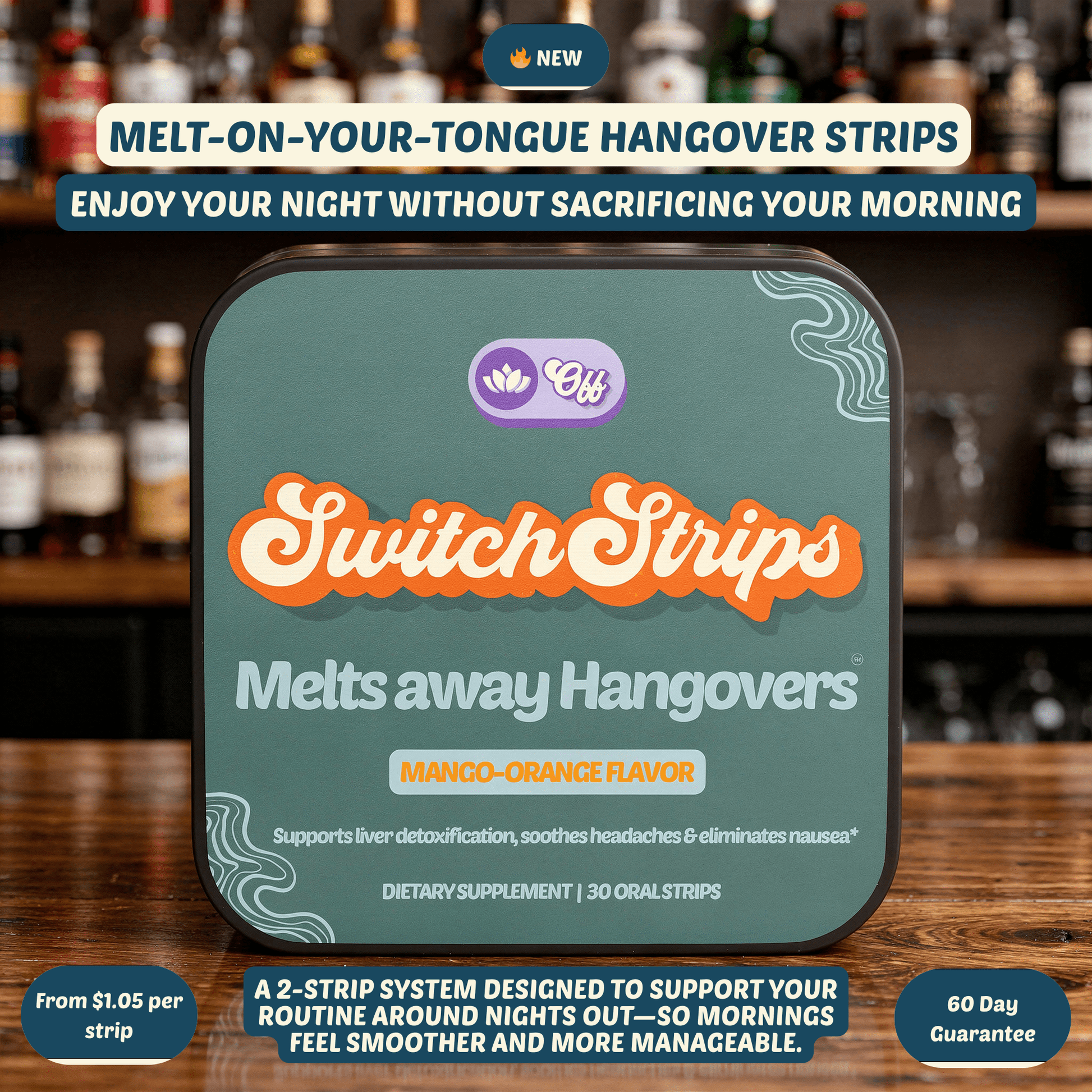 After - Party Strips — with Botanical Extracts - Switch Strips