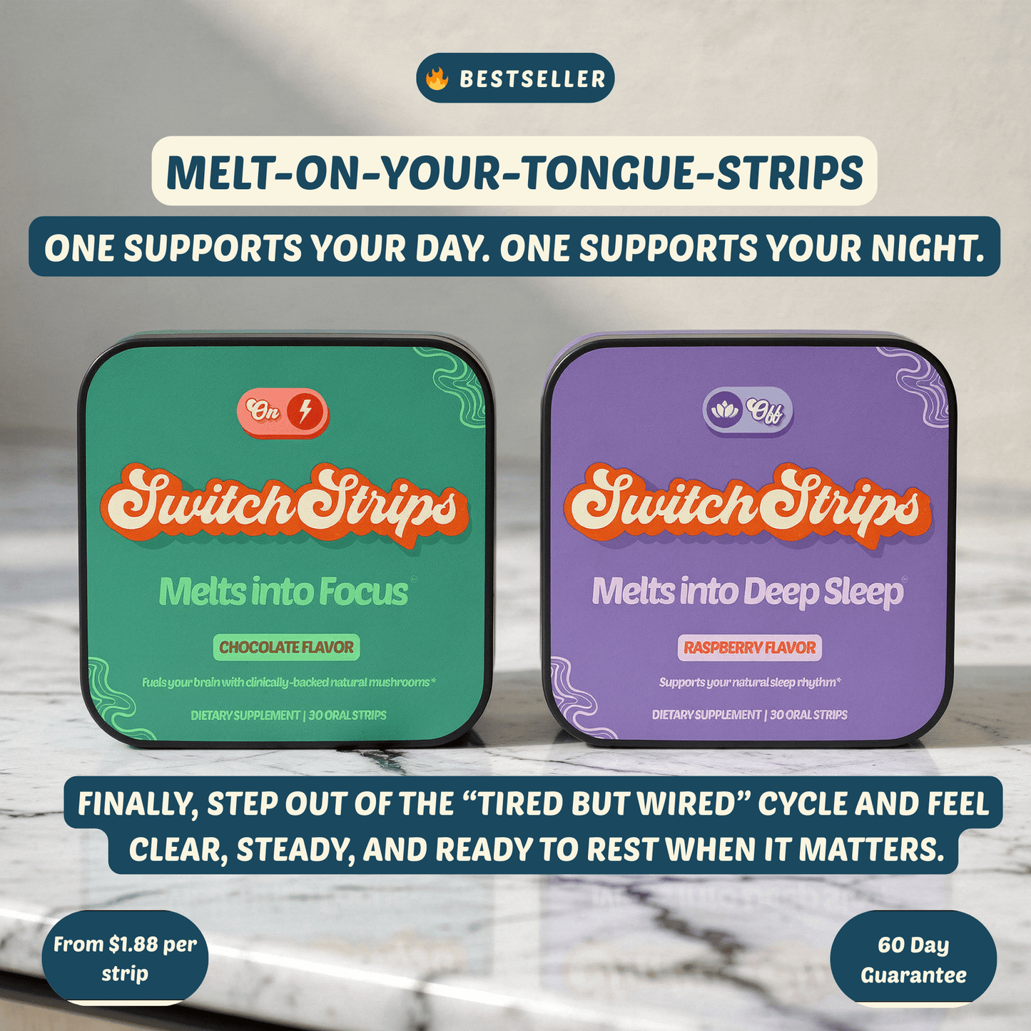 Focus & Sleep Strip Bundle - PowerSwitch - Switch Strips