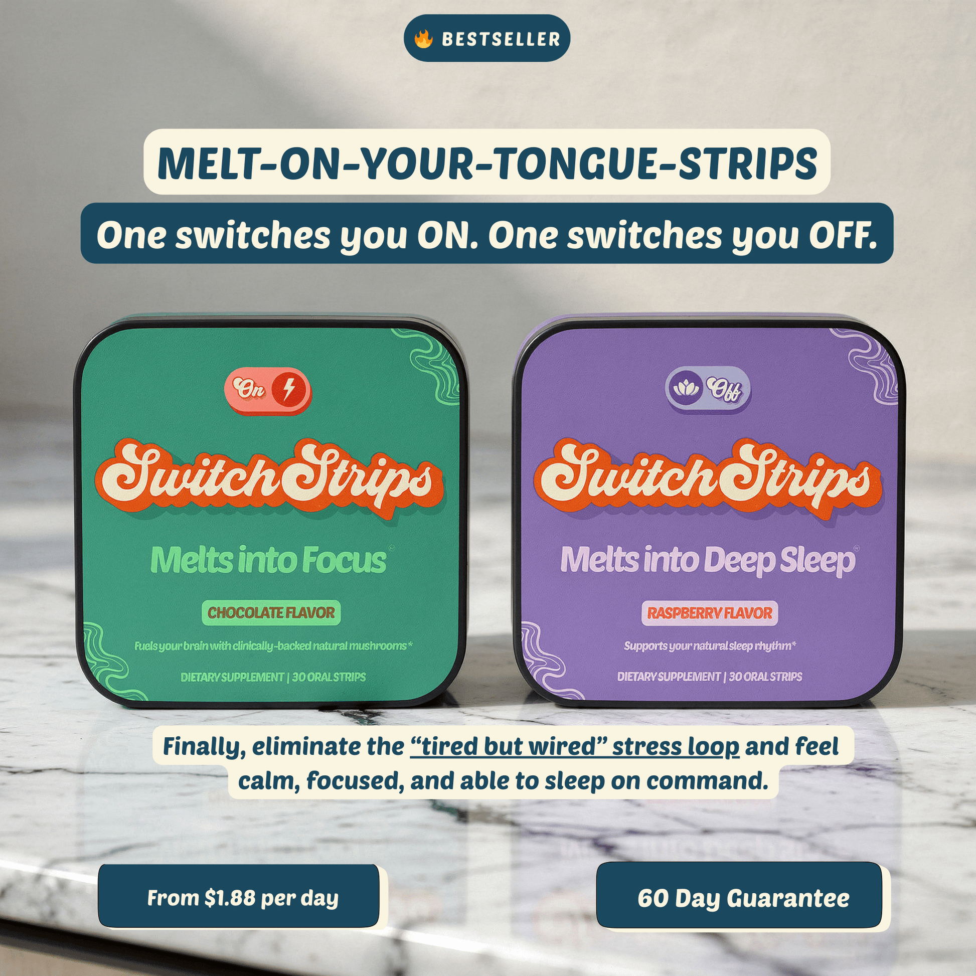 Focus & Sleep Strip Bundle - PowerSwitch - Switch Strips