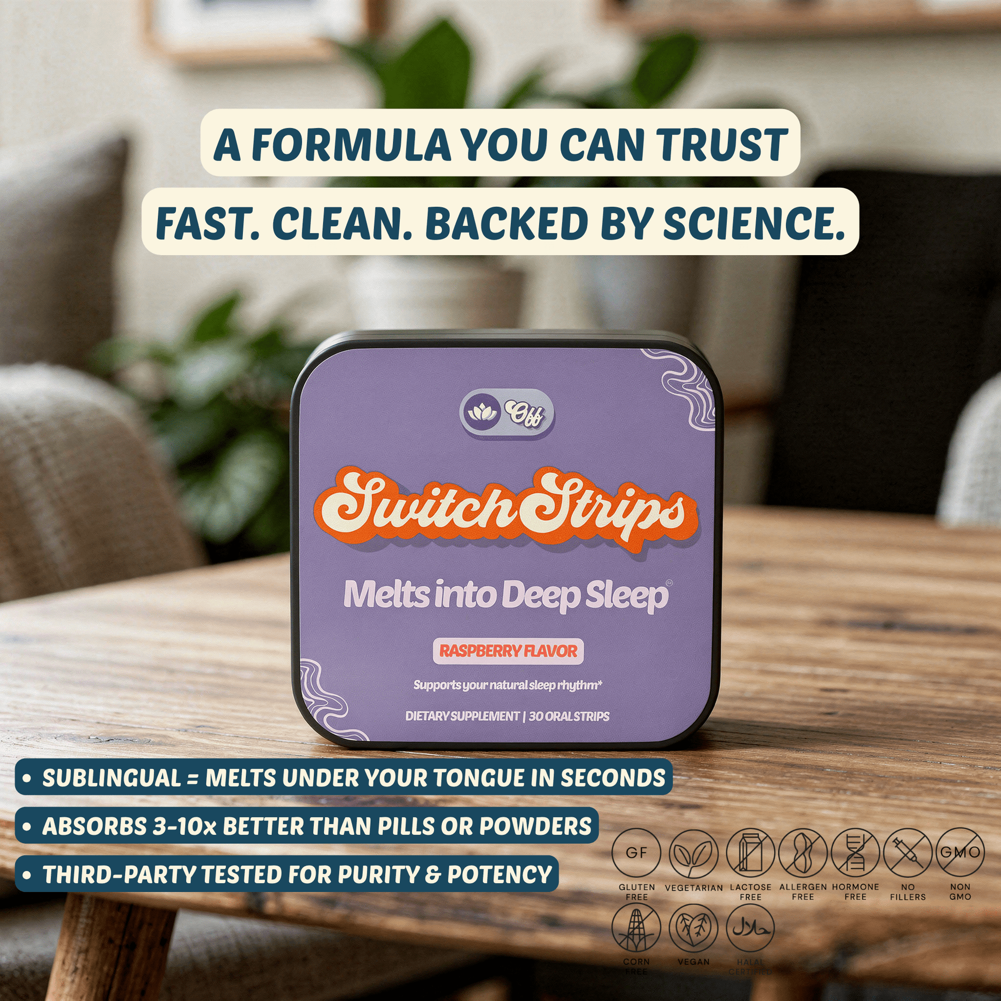 Melts into Deep Sleep - Switch Strips