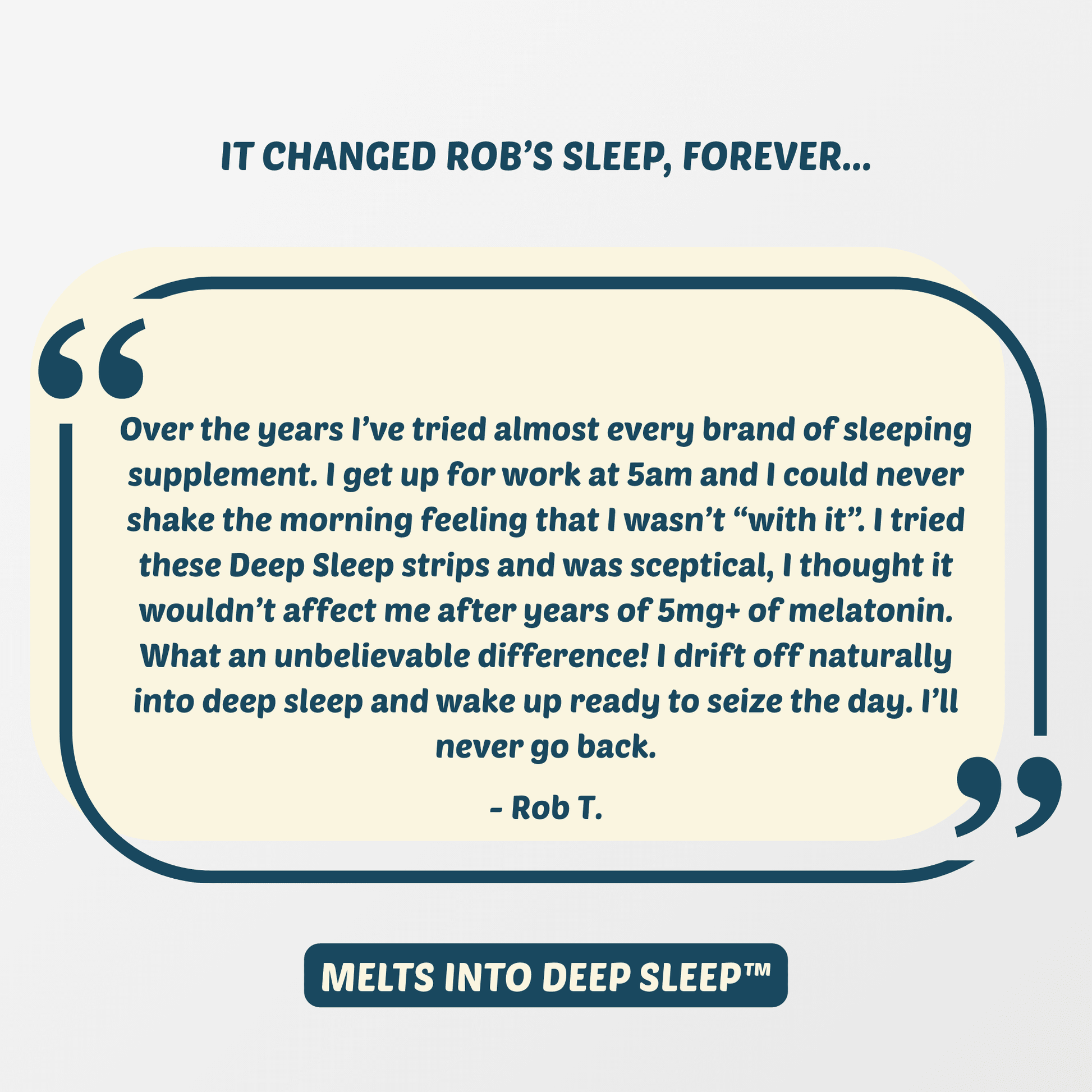 Melts into Deep Sleep - Switch Strips